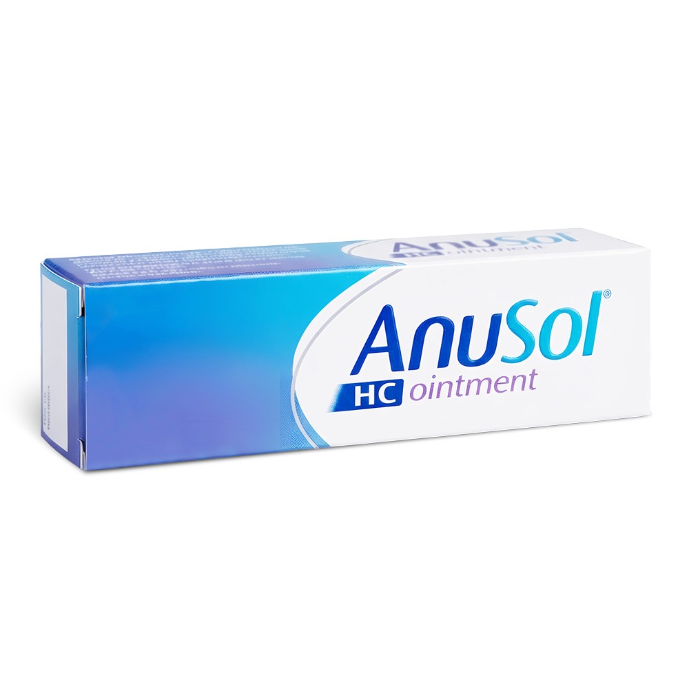 Anusol HC Combination ointment product packaging