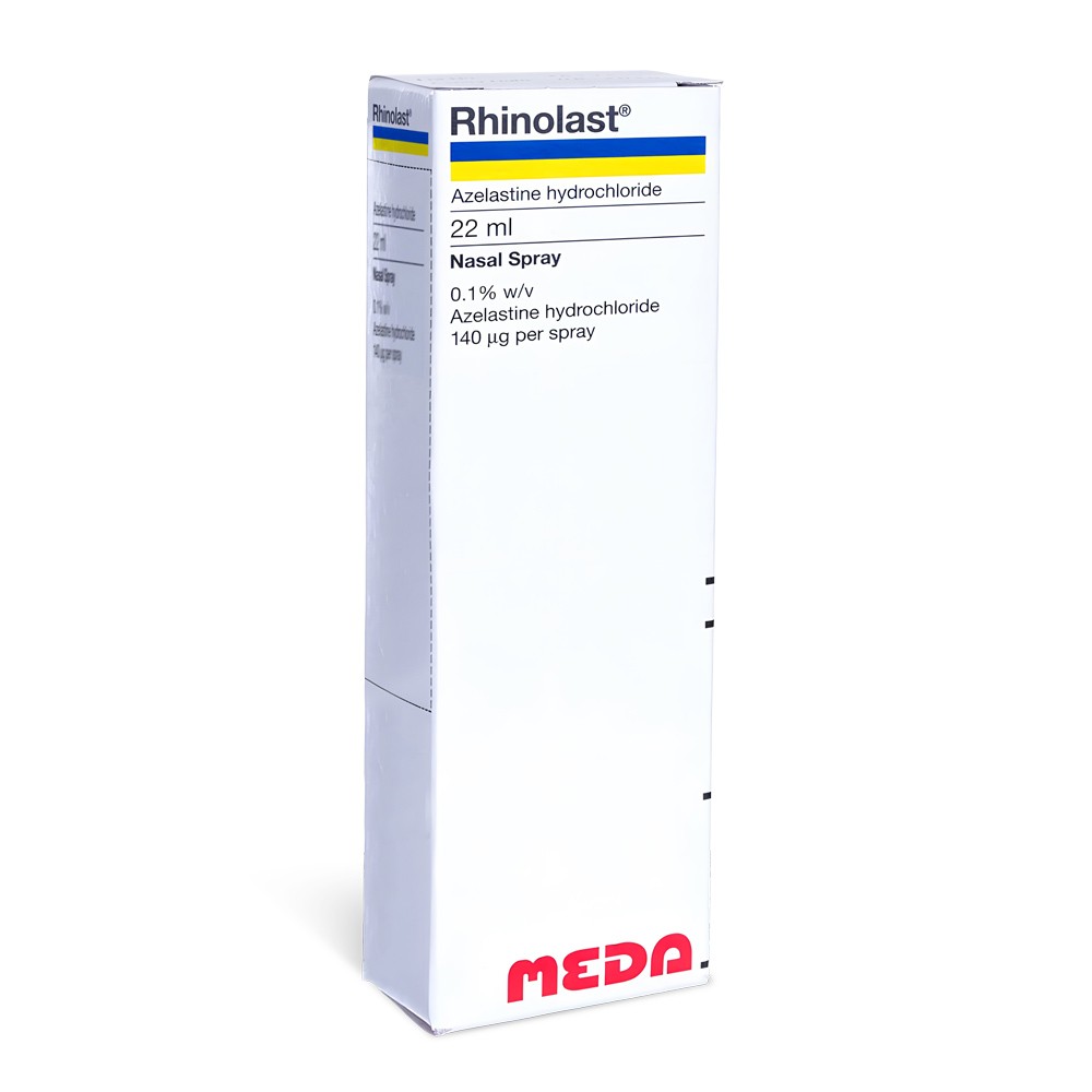Rhinolast Nasal Spray 0.1% product packaging