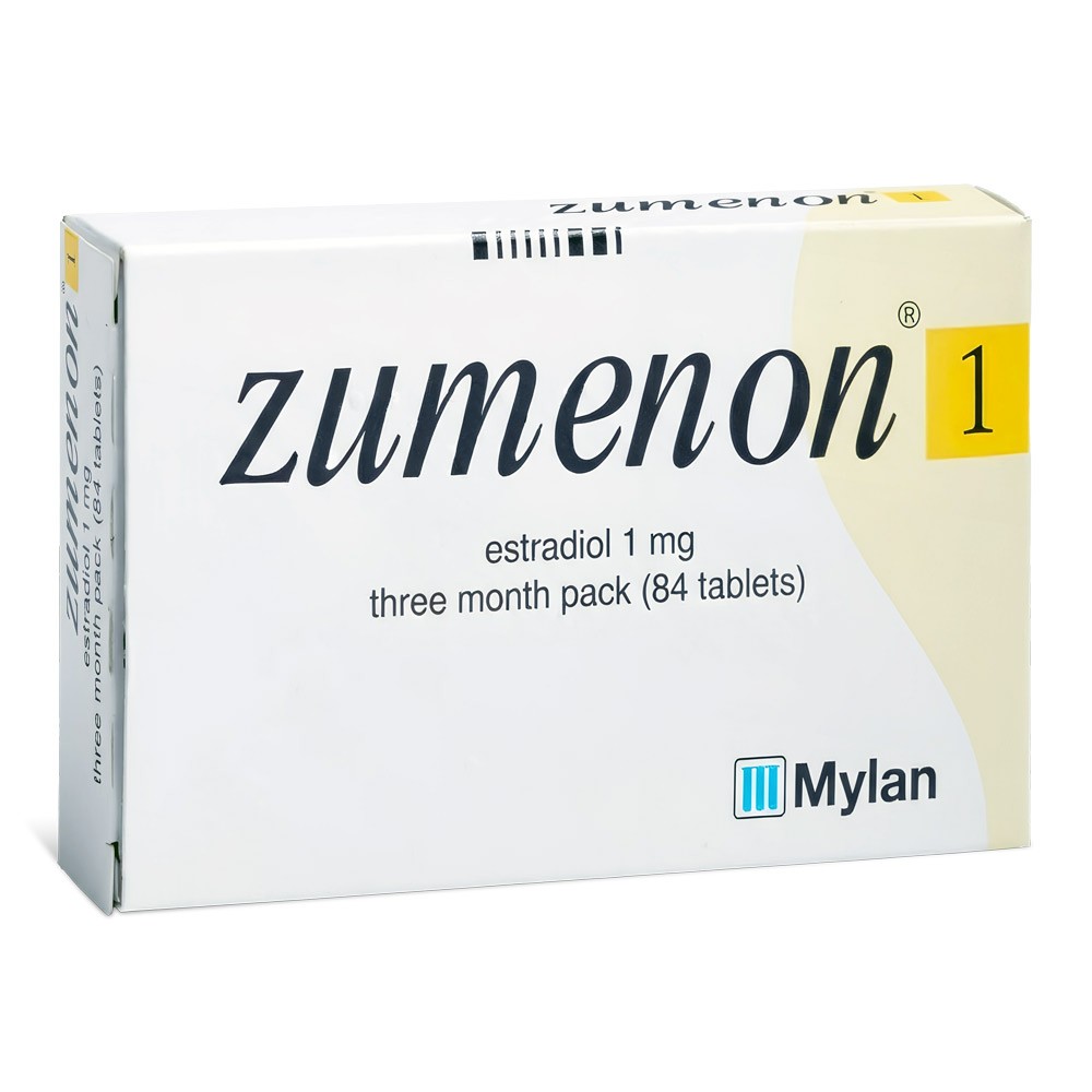 Zumenon 1mg/2mg product packaging