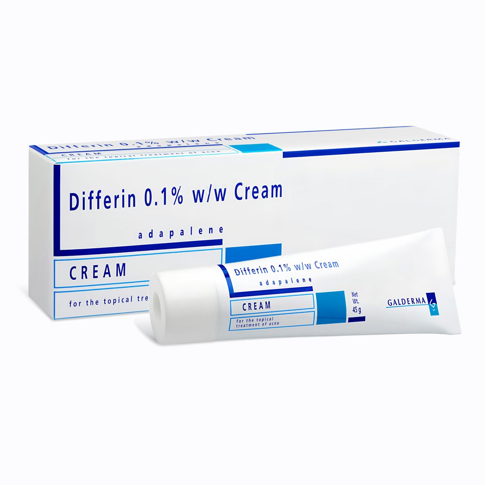 Differin Gel 0.1% product packaging