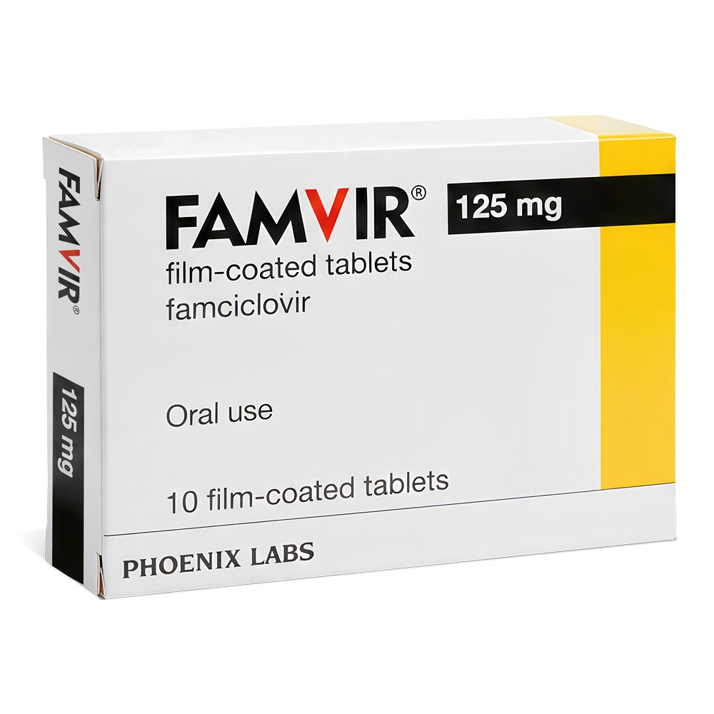 Famvir 250mg product packaging
