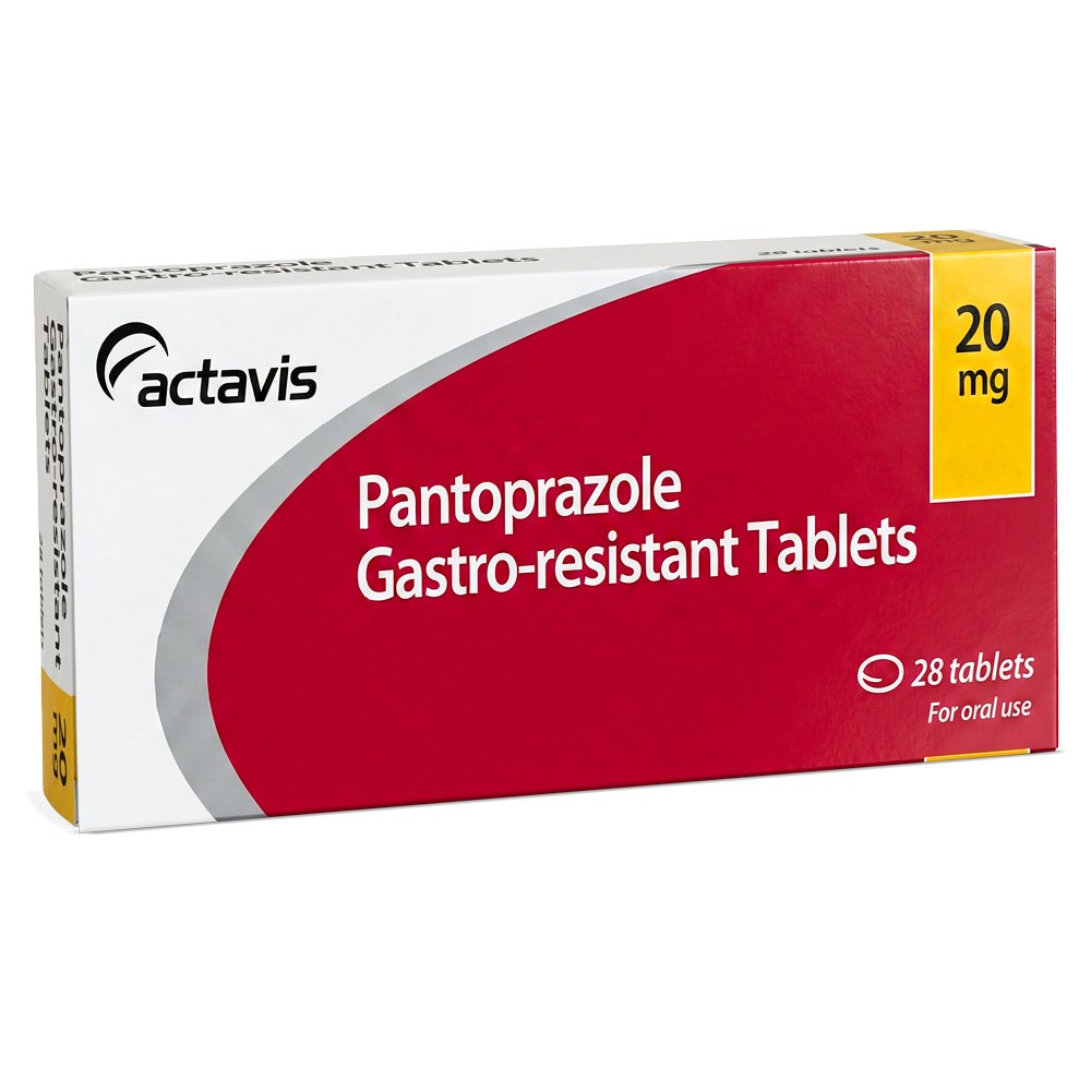 Pantoprazole 40mg product packaging