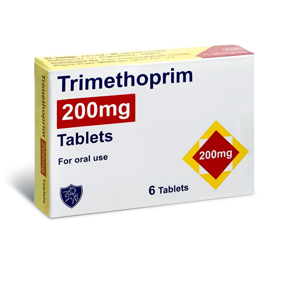 Trimethoprim 200mg product packaging
