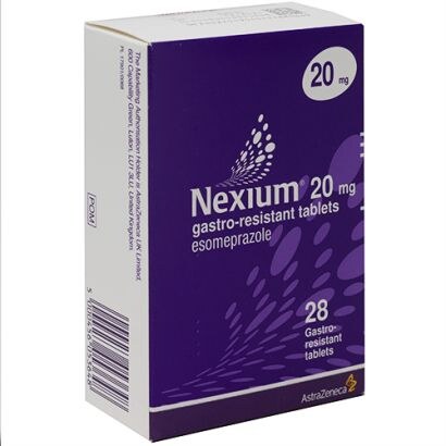 Nexium Control Heartburn Tablets 20mg esomeprazole, 14 tablets product packaging