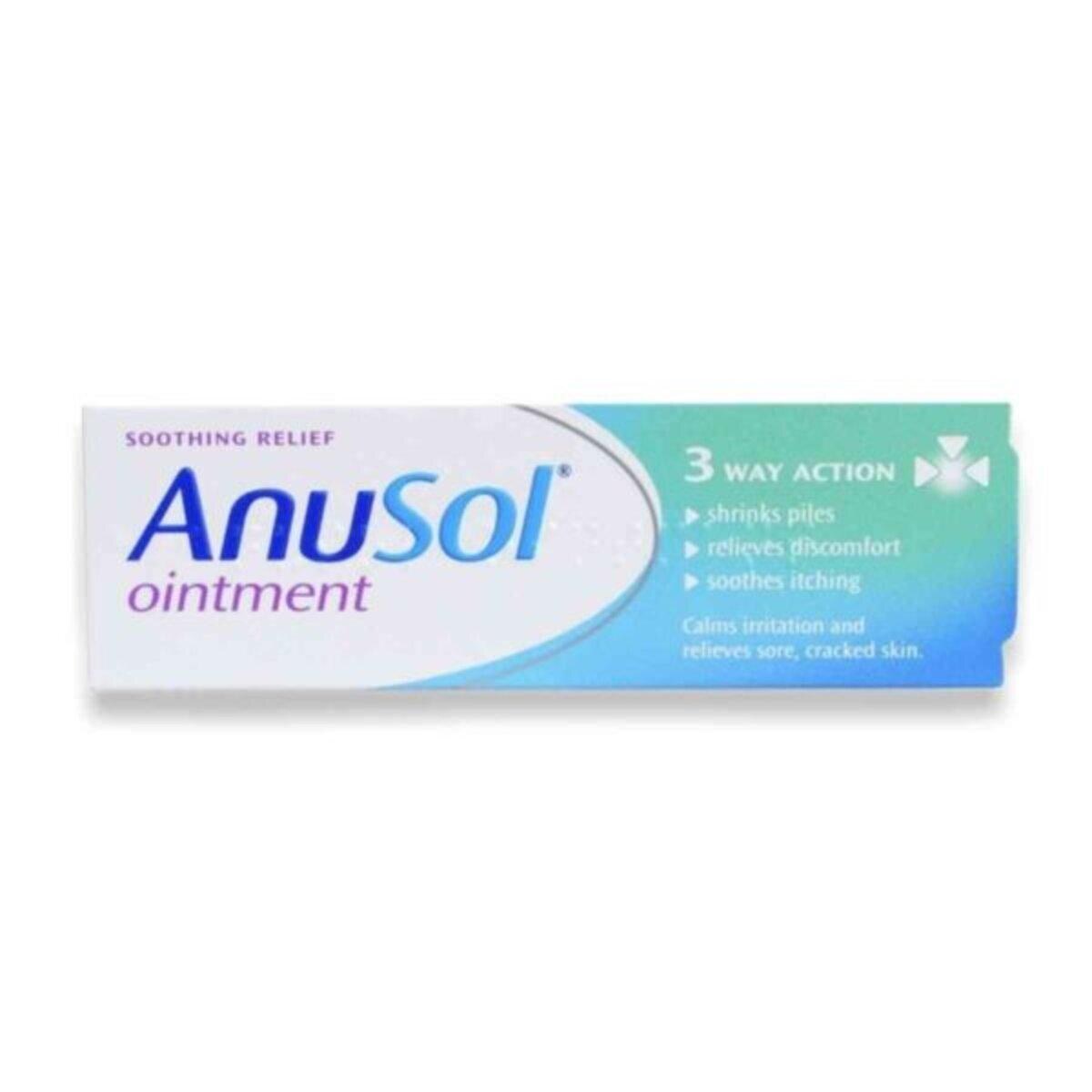 Anusol Haemorrhoid Ointment 25g product packaging