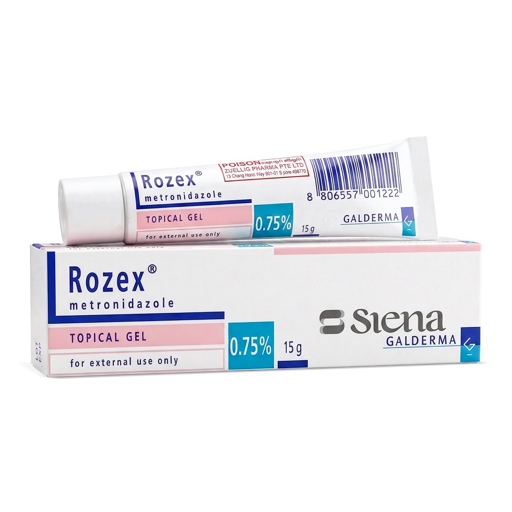 Rozex 0.75% product packaging