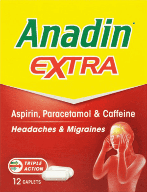 Anadin Extra Pain Relief Tablets 16 tablets product packaging