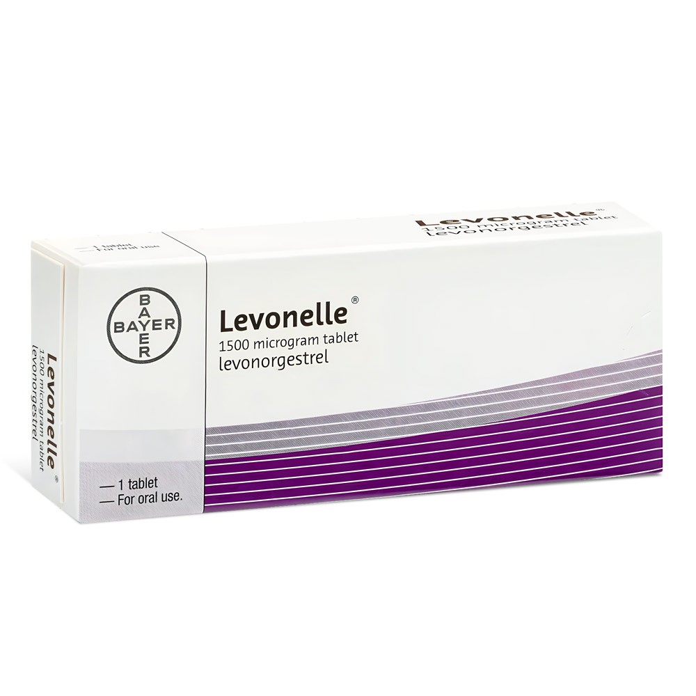 Levonelle 1.5mg product packaging