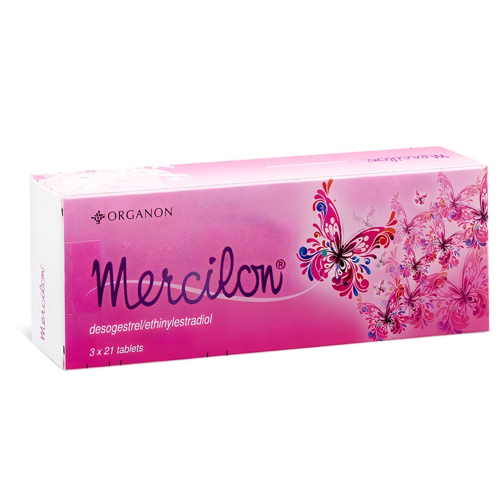 Mercilon 20mcg/150mcg product packaging