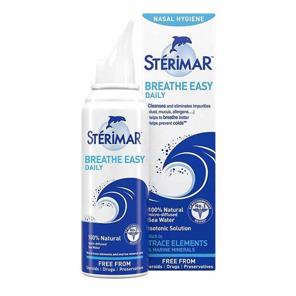 Sterimar Breathe Easy Daily Nasal Spray 100ml product packaging