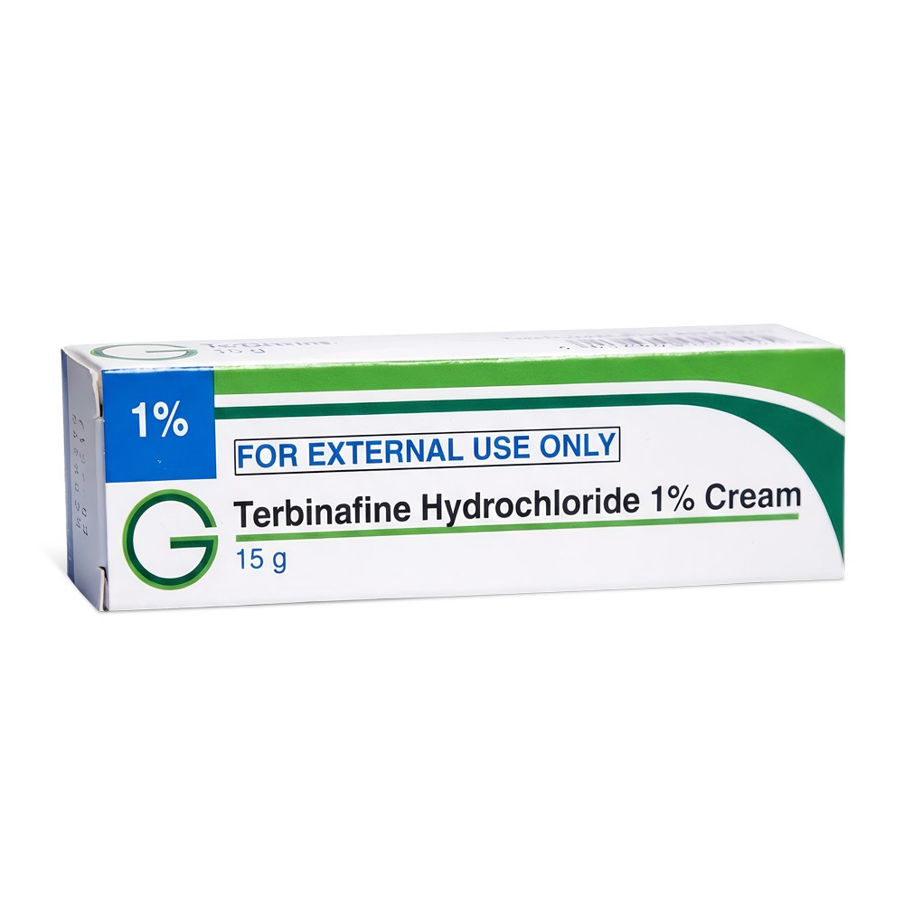 Terbinafine Cream 1% product packaging