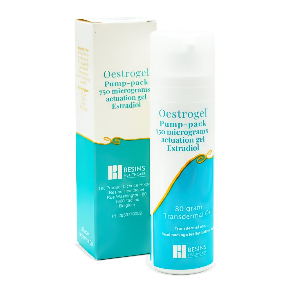 Oestrogel 0.06% product packaging