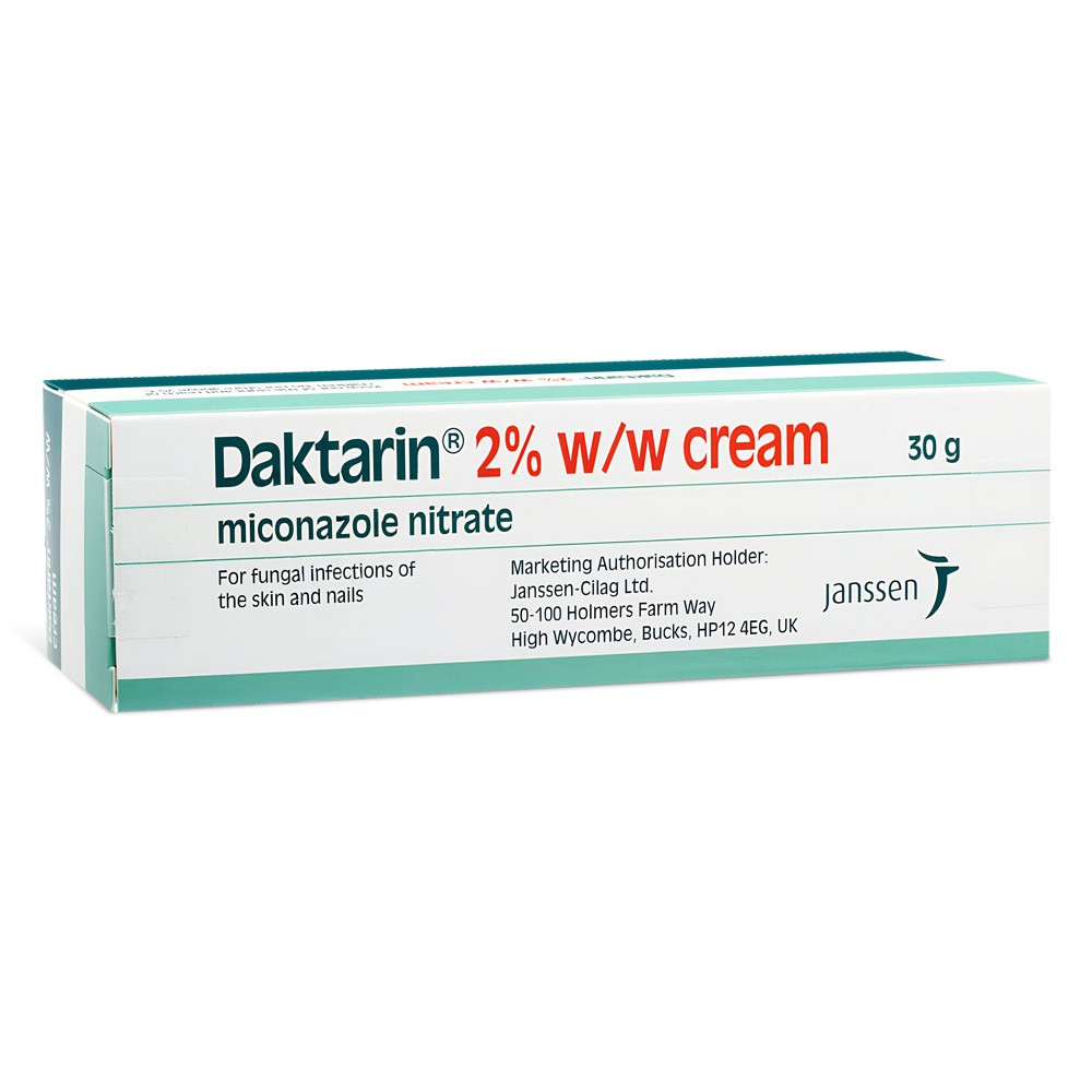 Daktarin Cream 2% product packaging