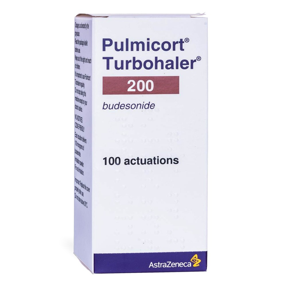 Pulmicort 200mcg product packaging