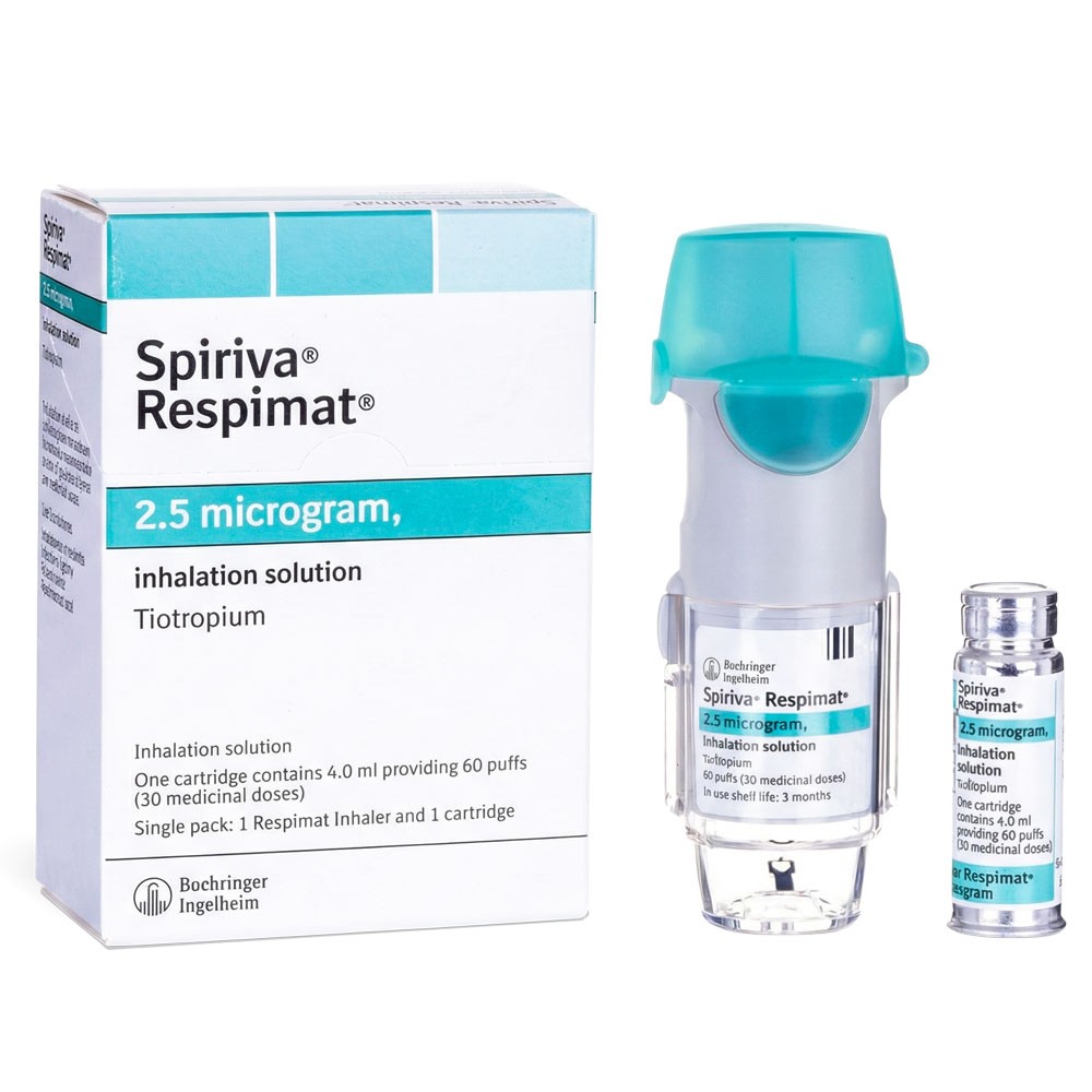 Spiriva Respimat 2.5mcg product packaging